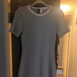 Divided by H&M short blue dress